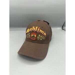 VTG Sublime 2006 LBC Ska Band Fitted Hat Cap Y2K Reggae One Size Fits Most New